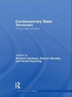 Contemporary State Terrorism di Richard Jackson edito da Taylor & Francis Ltd