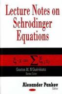 Lecture Notes on Schrödinger Equations di A. A. Pankov edito da Nova Science Publishers Inc