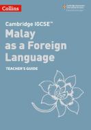 Cambridge Igcse (tm) Malay As A Foreign Language Teacher's Guide di Collins Uk edito da Harpercollins Publishers