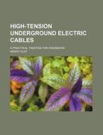 High-Tension Underground Electric Cables; A Practical Treatise for Engineers di Henry Floy edito da Rarebooksclub.com