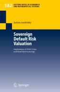 Sovereign Default Risk Valuation di Jochen Andritzky edito da Springer-verlag Berlin And Heidelberg Gmbh & Co. Kg