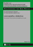 Lexicografía y didáctica edito da Lang, Peter GmbH