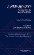 A New Jewry?: America Since the Second World War edito da OXFORD UNIV PR