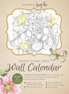 Paint-Your-Own Wall Calendar di Kristy Rice edito da Schiffer Publishing Ltd