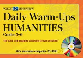 Humanities, Grades 5-6 [With CDROM] di Walch Publishing edito da Walch Education