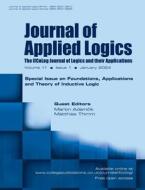 Journal of Applied Logics, Volume 11, Number 1, January 2024.  Special Issue edito da College Publications