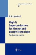 High-Tc Superconductors for Magnet and Energy Technology di Beate Lehndorff edito da Springer Berlin Heidelberg