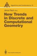 New Trends in Discrete and Computational Geometry edito da Springer Berlin Heidelberg