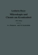 Mikroskopie und Chemie am Krankenbett di A. V. Domarus, Hermann Lenhartz, Erich Meyer, R. Seyderhelm edito da Springer Berlin Heidelberg