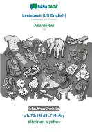 BABADADA black-and-white, Leetspeak (US English) - Asante-twi, p1c70r14l d1c710n4ry - dihyinari a yehwe di Babadada Gmbh edito da Babadada