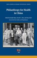 Philanthropy for Health in China edito da Indiana University Press (IPS)