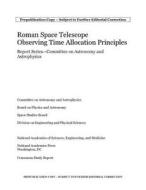 Roman Space Telescope Observations: Report Series?committee on Astronomy and Astrophysics di National Academies Of Sciences Engineeri, Division On Engineering And Physical Sci, Space Studies Board edito da NATL ACADEMY PR