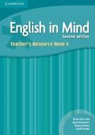 English in Mind Level 4 Teacher's Resource Book di Brian Hart edito da Cambridge University Press