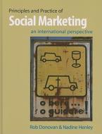 Principles and Practice of Social Marketing di Rob Donovan edito da Cambridge University Press