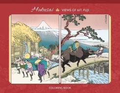 Hokusai 100 Views of Mt Fuji Adult Colouring Book edito da Pomegranate Communications Inc,US