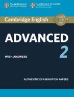 Cambridge English Advanced 2 Student's Book with answers di Cambridge English Language Assessment edito da Cambridge University Press