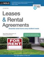 Leases & Rental Agreements di Marcia Stewart, Ralph Warner, Janet Portman edito da NOLO PR