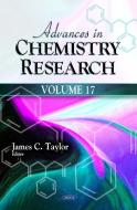 Advances in Chemistry Research di James C. Taylor edito da Nova Science Publishers Inc
