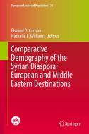 Comparative Demography Of The Syrian Diaspora: European And Middle Eastern Destinations edito da Springer Nature Switzerland Ag