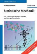 Statistische Mechanik di Reinhard Hentschke edito da Wiley VCH Verlag GmbH