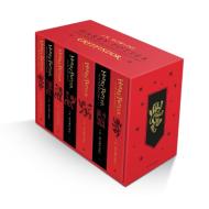 Harry Potter Gryffindor House Editions Paperback Box Set di J.K. Rowling edito da Bloomsbury Publishing PLC