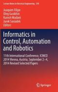 Informatics in Control, Automation and Robotics edito da Springer-Verlag GmbH