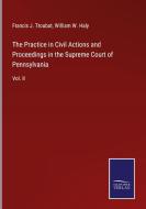 The Practice in Civil Actions and Proceedings in the Supreme Court of Pennsylvania di Francis J. Troubat, William W. Haly edito da Salzwasser-Verlag GmbH