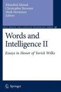 Words and Intelligence II edito da Springer Netherlands