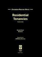 Practice Notes Residential Tenancies di Colbey, Richard Coleby edito da Routledge Cavendish