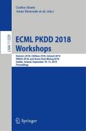 ECML PKDD 2018 Workshops edito da Springer International Publishing