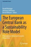 The European Central Bank as a Sustainability Role Model edito da Springer International Publishing