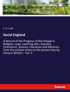 Social England di H. D. Traill edito da hansebooks