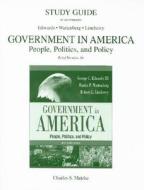 Study Guide to Accompany Government in America Brief Version, 8e: People, Politics, and Policy edito da Addison Wesley Publishing Company