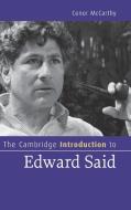 The Cambridge Introduction to Edward Said di Conor Mccarthy edito da Cambridge University Press