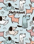 Sketchbook: Relaxing Pastel Color Dog Pattern: 120 Pages of 8.5 X 11 Blank Paper for Drawing, Sketching and Doodling, Ma di Atlas Sketch Pads edito da INDEPENDENTLY PUBLISHED