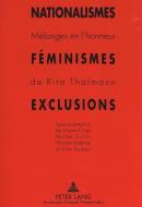 Nationalismes, féminismes, exclusions edito da Lang, Peter GmbH