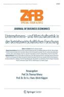 Unternehmens- und Wirtschaftsethik in der betriebswirtschaftlichen Forschung edito da Gabler, Betriebswirt.-Vlg