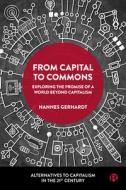 Capital to Commons di Hannes Gerhardt edito da Bristol University Press