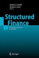 Structured Finance edito da Springer Berlin Heidelberg