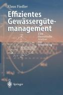 Effizientes Gewässergütemanagement di Klaus Fiedler edito da Springer Berlin Heidelberg