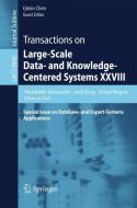 Transactions on Large-Scale Data- and Knowledge-Centered Systems XXVIII edito da Springer Berlin Heidelberg