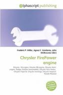 Chrysler FirePower engine di #Miller,  Frederic P. Vandome,  Agnes F. Mcbrewster,  John edito da Alphascript Publishing
