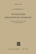 Wittgensteins Philosophische Grammatik di Martin Lang edito da Springer Netherlands