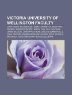 Victoria University Of Wellington Facult di Books Llc edito da Books LLC, Wiki Series