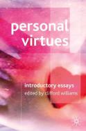 Personal Virtues di Clifford Williams edito da Palgrave Macmillan