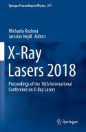 X-Ray Lasers 2018 edito da Springer International Publishing