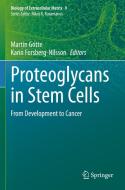 Proteoglycans In Stem Cells edito da Springer Nature Switzerland AG