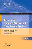 Advances in Computer Science and Education Applications edito da Springer-Verlag GmbH