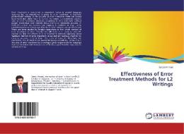 Effectiveness of Error Treatment Methods for L2 Writings di Saeed Ahmad edito da LAP Lambert Academic Publishing