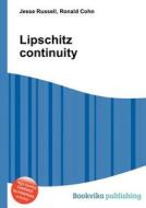 Lipschitz Continuity edito da Book On Demand Ltd.